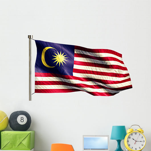 Malaysia National Flag Wall Decal