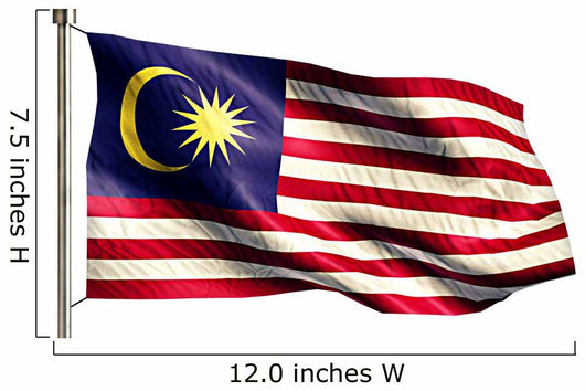 Malaysia National Flag Wall Decal