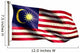 Malaysia National Flag Wall Decal