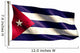 Cuba National Flag Wall Decal