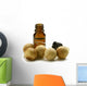 Wooden spheres Drewniane kule Holzkugeln Sphères en bois Wall Decal