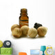 Wooden spheres Drewniane kule Holzkugeln Sphères en bois Wall Decal