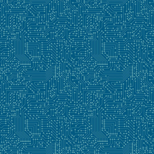 Seamless pattern. Computer circuit board. Wall Mural