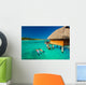 snorkling tropical lagoon Wall Mural