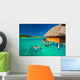 snorkling tropical lagoon Wall Mural