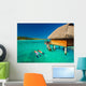 snorkling tropical lagoon Wall Mural