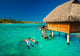 snorkling tropical lagoon Wall Mural