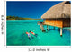 snorkling tropical lagoon Wall Mural