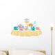 Tea Party Wall Decal