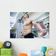 Man in Gym Wall Mural