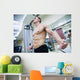 Man in Gym Wall Mural