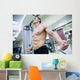 Man in Gym Wall Mural