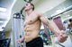 Man in Gym Wall Mural