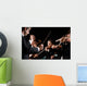 Conductor directing symphony orchestra Wall Mural