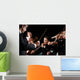 Conductor directing symphony orchestra Wall Mural