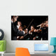 Conductor directing symphony orchestra Wall Mural