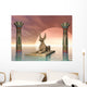 Egyptian Jackal God Wall Decal