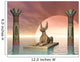 Egyptian Jackel God Wall Mural