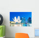 Singapore skyline Wall Mural