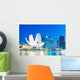 Singapore skyline Wall Mural