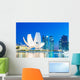 Singapore skyline Wall Mural