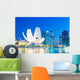 Singapore skyline Wall Mural