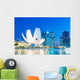 Singapore skyline Wall Mural