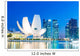 Singapore skyline Wall Mural