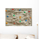 Rock Climbing Wall Wall Mural