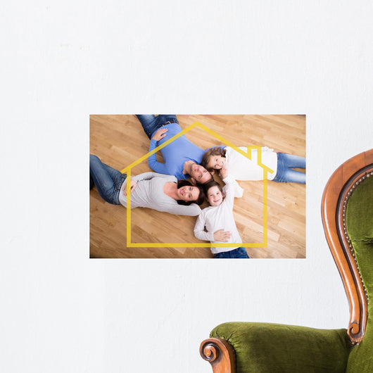 Familie im Eigenen Haus
