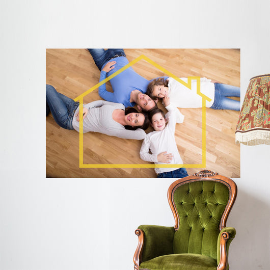 Familie im Eigenen Haus