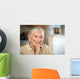 Happy senior woman portrait Wall Mural