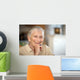 Happy senior woman portrait Wall Mural
