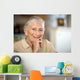 Happy senior woman portrait Wall Mural