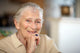 Happy senior woman portrait Wall Mural