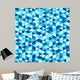 Abstract blue water Wall Mural