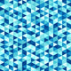 Abstract blue water Wall Mural