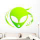 Alien Wall Decal