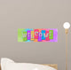 Welcome Colorful Background Banner Wall Mural