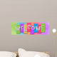 Welcome Colorful Background Banner Wall Mural
