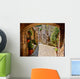 Arched Cobblestone Street Tuscan Wall Mural