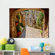 Arched Cobblestone Street Tuscan Wall Mural