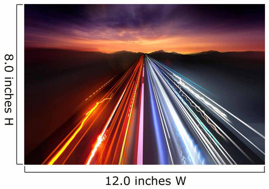 Fast Traffic Light Trails