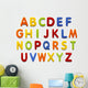 Primary Colors Alphabet Wall Decal