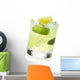 Classic margarita cocktail with salty rim Wall Decal