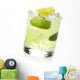 Classic margarita cocktail with salty rim Wall Decal