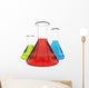 Chemistry Flasks Wall Decal