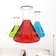 Chemistry Flasks Wall Decal