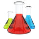 Chemistry Flasks Wall Decal