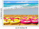 Flip Flops on Boardwalk Wall Mural